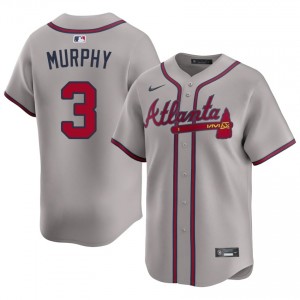 ATL Dale Murphy Gray #3 Men's 2026 Jerseys 870088-874