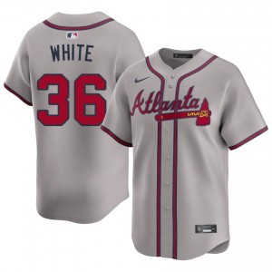 Bravos Eli White Gray #36 Men's 2026-27 Jerseys 454105-119