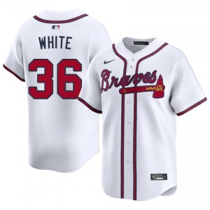 Braves Country Eli White White #36 Men's Popular Jersey 942472-958