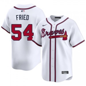 Atlanta Braves Max Fried White #54 Men's New Jerseys 262490-793