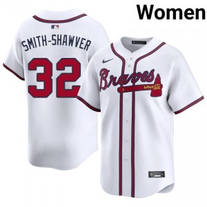 ATL AJ Smith-Shawver White #32 Women Player Jerseys 289306-210