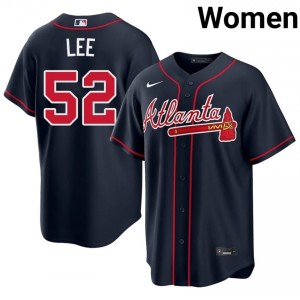 ATL Bravos Dylan Lee Navy #52 Women's 2026 Jersey 401691-191