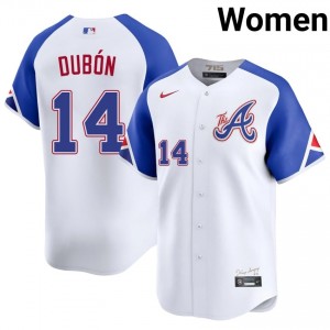 Bravos Mauricio Dubon White City Connect #14 Women 2026-27 Jersey 892393-913