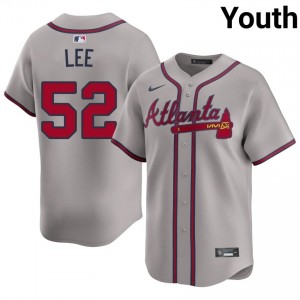 ATL Bravos Dylan Lee Gray #52 Youth 2026 Jersey 884635-823